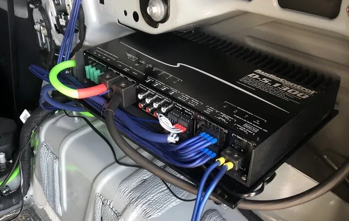 Complete Stereo Install - Amp, DSP, Speakers and Sub.  Lots of Pictures.