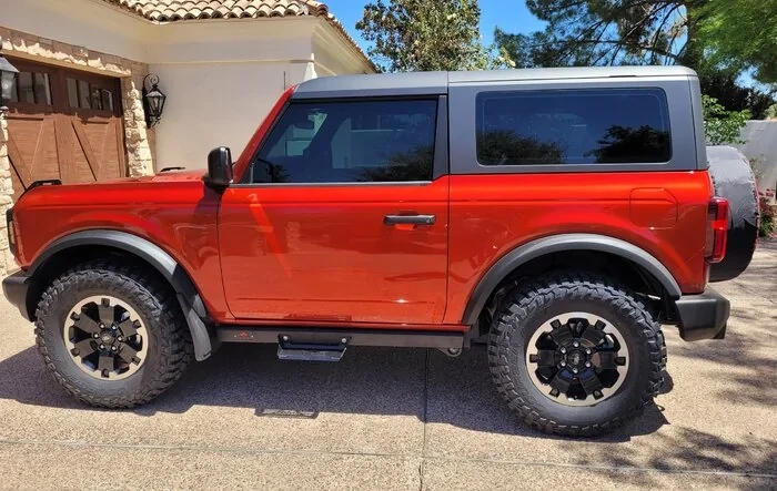Hot Pepper Red Base Bronco Budget Build