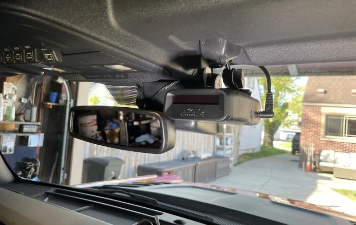 Clean Radar Detector Install DIY