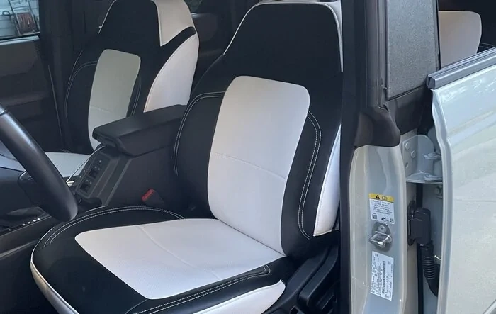 New PRP seat covers (marine grade vinyl) installed