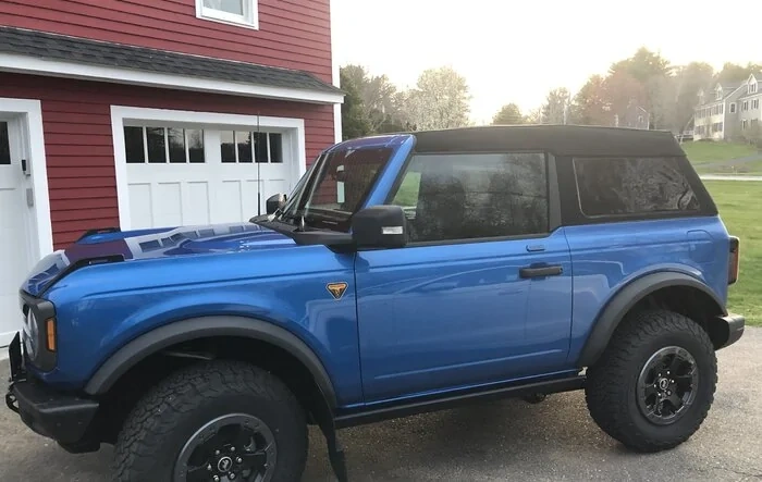 Trektop install & review on 2 door Bronco Badlands