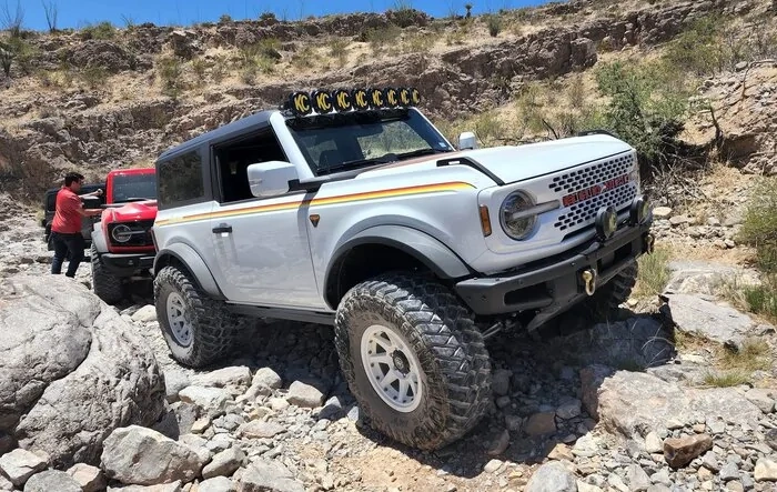 2022 "Heritage Edition" White 2 Door Bronco Build
