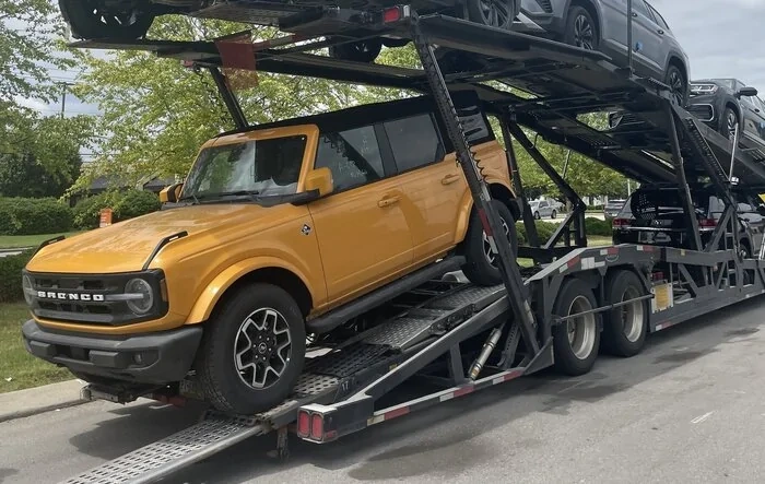 [Update: It’s Back!!] Delivered Bronco taken back to Michigan by Ford
