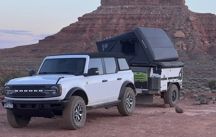 My 1350+ miles towing experience through the Rockies with Bronco Badlands