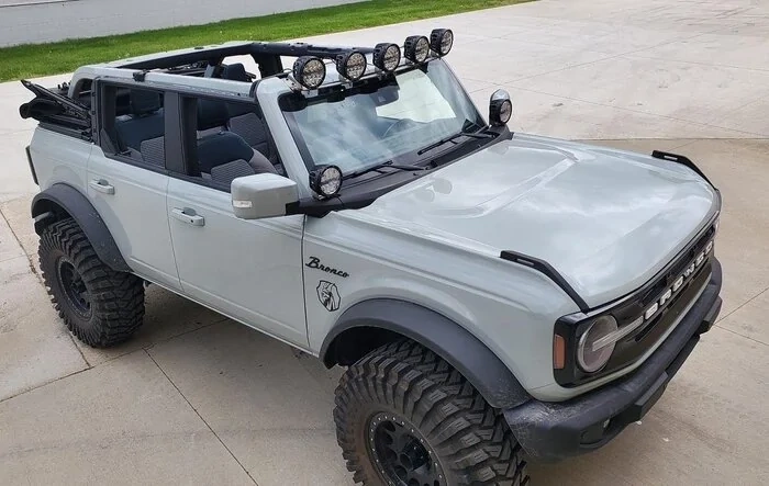 Windshield Light Bar by GOAT Fabrication