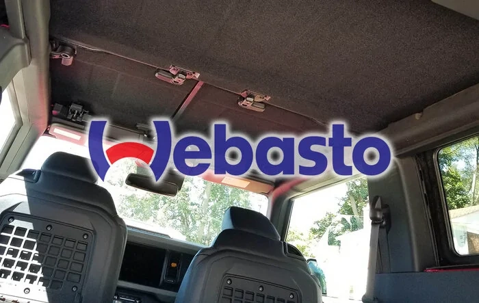 Webasto investing $213M this year on MIC hard tops. Expects to build ~1 million roofs total for Bronco