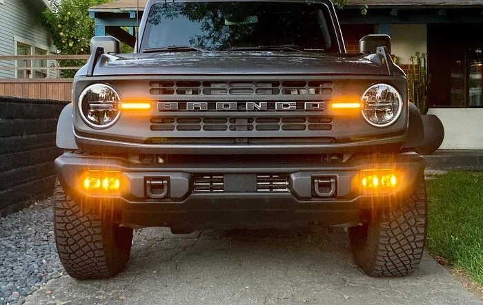FORD BRONCO CAPABLE BUMPER FOG LIGHTS KIT