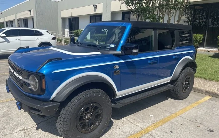 Wildtrak wrapped with decal designs!