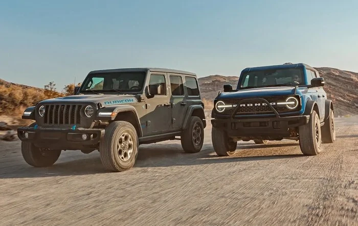 Bronco vs Wrangler Research Study: conquest, defection, market share and customer profile comparison