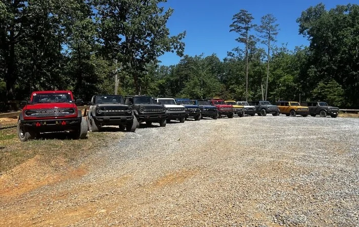 Biggest Bronco day at Uwharrie National Forest yet