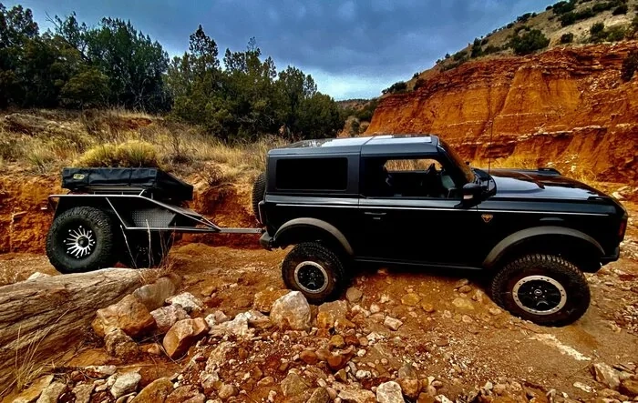 7x Offroad Torc SS (Rocklander Trailer) on 40's -- for overlanding and rock crawling
