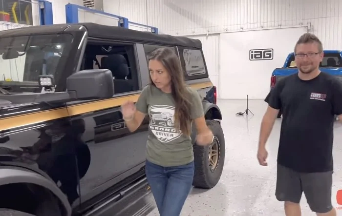 Krista from Buckle Up Buttercup visits IAG Performance - Shop tour and new products sneak peek video