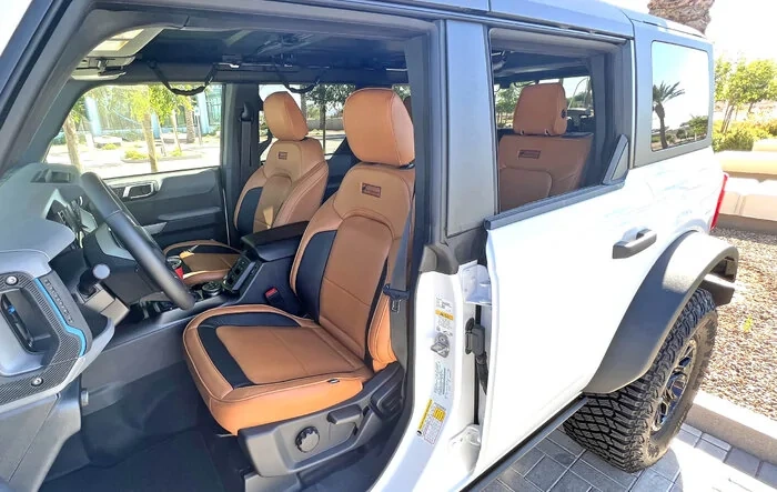 Katzkin Install Results - MGV Upgrade to Leather Seat Covers (Autumn color)
