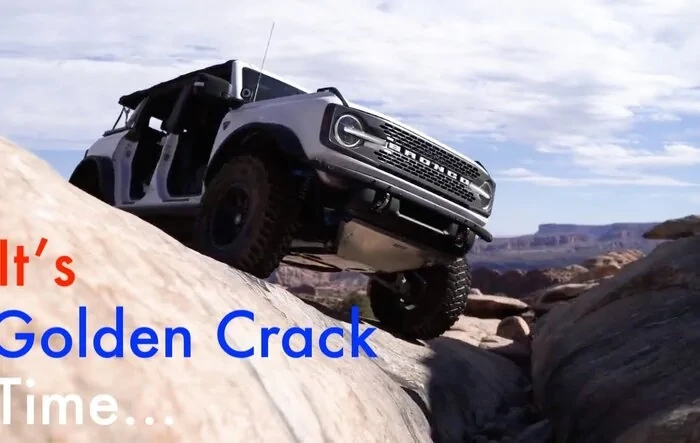 Bronco Badlands Tackles Golden Crack @ The Golden Spike Trail (Moab, UT)