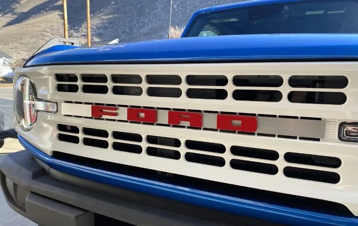 DIY budget Heritage Grill w/ FORD Lettering