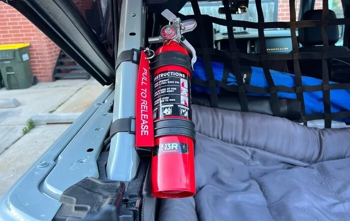 Fire Extinguisher Mounting in the Bronco - Show Your Installs
