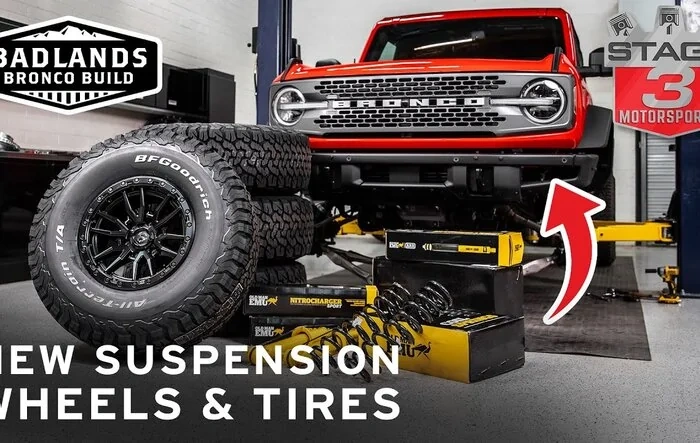 Bronco Badlands Build [ Part 1 ] Old Man Emu Lift / Fuel Wheels / BFGoodrich 37" Tires