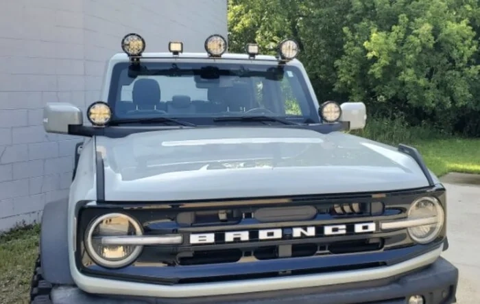 Windshield Lightbar Mount from GOAT Fabrication