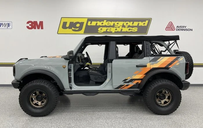 Bronco "Braptor" graphics kit: photos and info