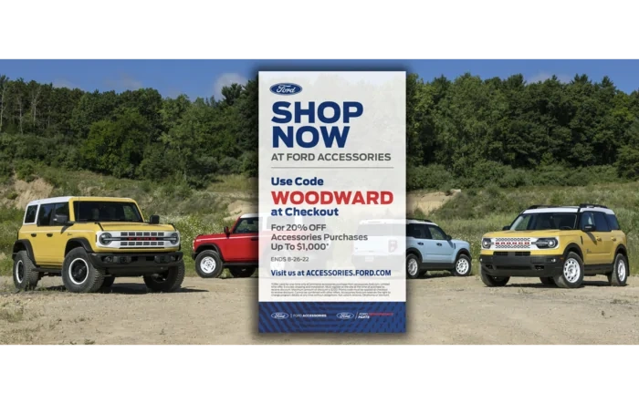 Ford Accessories Discounted 20% Through August 26