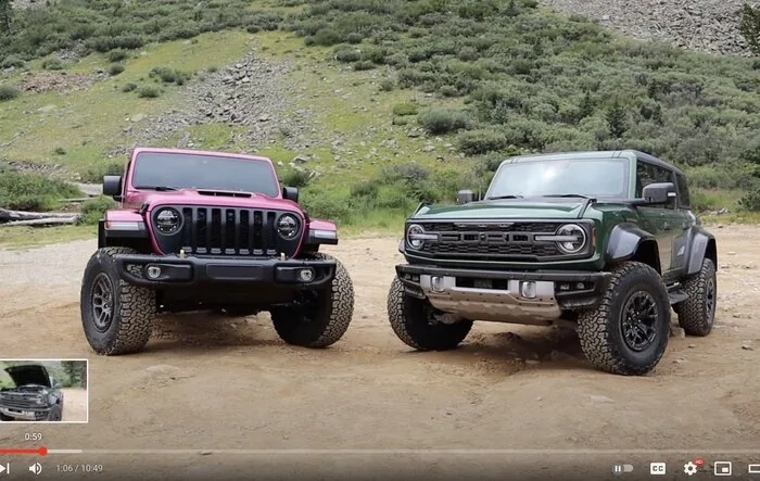 Bronco Raptor vs Jeep 392 Comparison Review by TFL & Ben Hardy