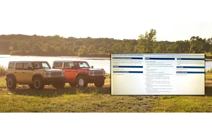 2023 Bronco – New Features, Changes, Differences (Including Black Painted MOD Top)