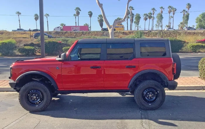 Bilstein 5100 adjustable lift shocks installed. Before & after pics (updated with Wildtrak tires & wheels)