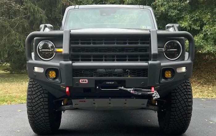 Basesquatch Build: ARB bumpers & skids, Comeup winch, OME springs & struts, Baja Design fog lights