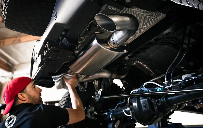 Upgraded Bronco 2.7 Exhaust for Felix808 w/ Fast Intentions axle back exhaust system