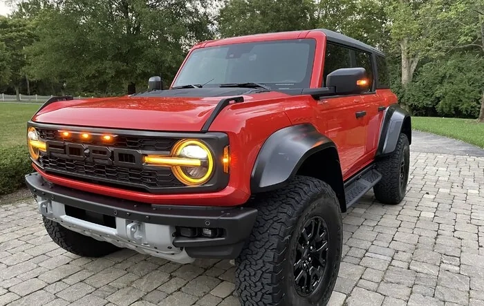 Took delivery today of Bronco Raptor in Code Orange!!