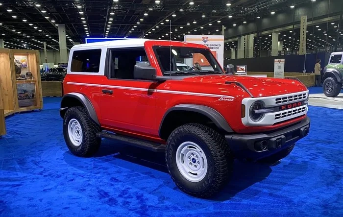 Are you swapping to Heritage Edition Bronco?