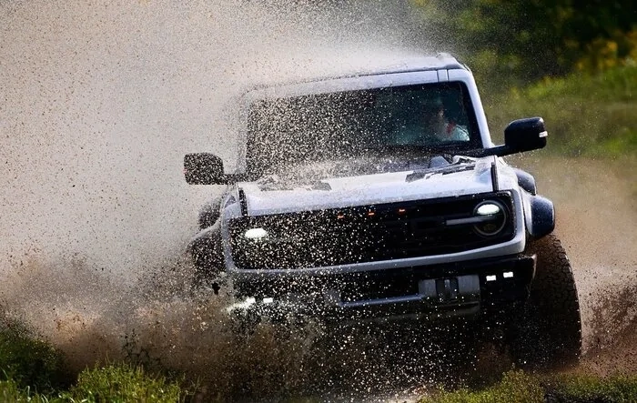 Bronco Raptor Finds Mud Straight From the Transport Truck!! **Video**