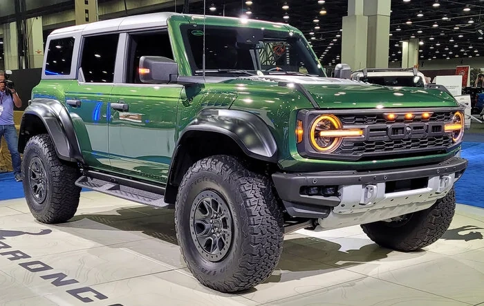 2023 Bronco Raptor Colors - No More Eruption Green