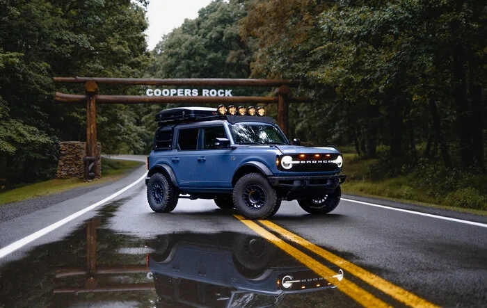 Bronco Imagery from Stop at Coopers Rock, WV