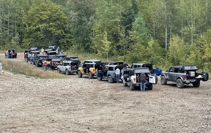 Drummond island pics & videos from the Michigan Bronco Club ride