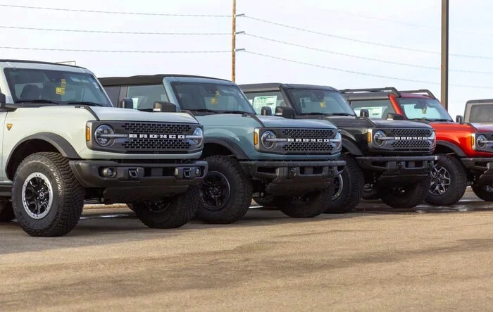 Bronco Among Top Vehicles Priced Over MSRP -- Averaging 21.6% / $8,697 Above MSRP