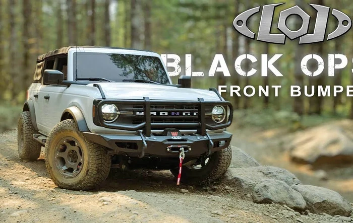 LoD Black Ops Winch Bumper - DIY Install and Trail Shots