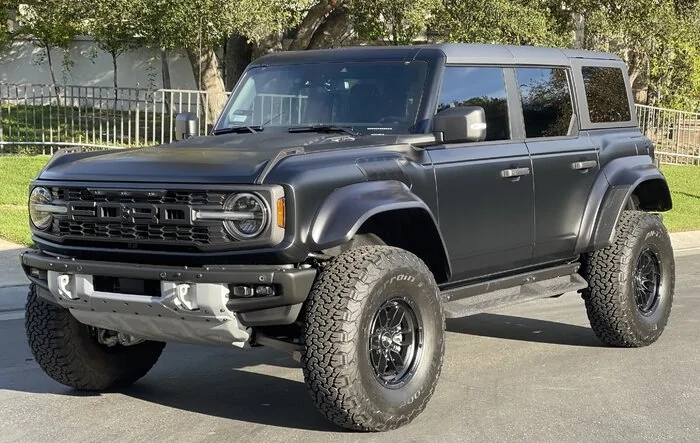 Shadow Black Bronco Raptor Build