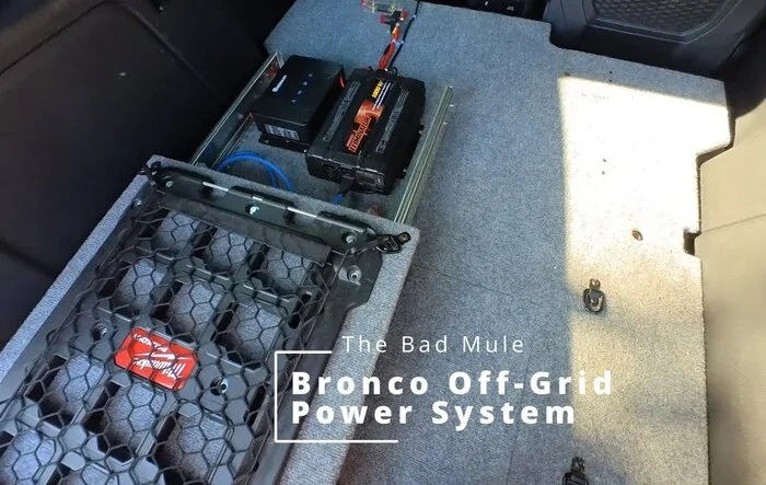 Off-grid power when overlanding... My install