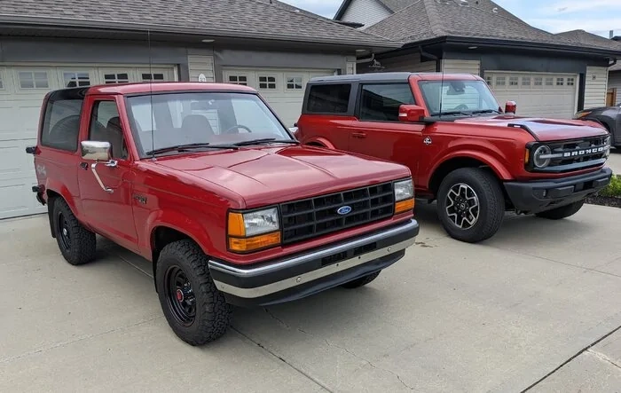 Bronco 6th gen vs Bronco II