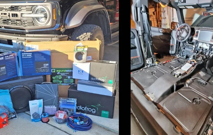 High End Audio Upgrade in Bronco Raptor -- 7 Part DIY Install