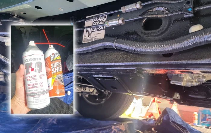 Rust proofing using NEW PB Blaster Surface Shield & T9 -- DIY & Result Photos