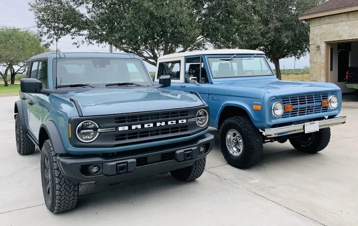 My girls together! 1970 and 2022 Broncos