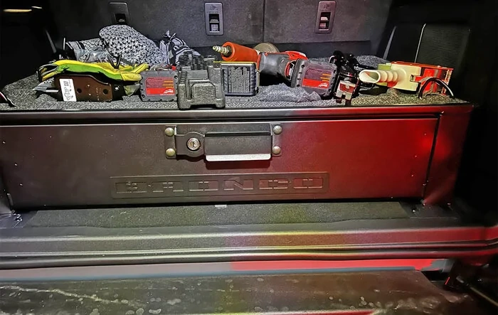 Ford Cargo Drawer Install DIY - writeup & photos