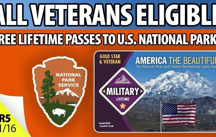 Veterans & Gold Star Families get free lifetime passes to National Parks, wildlife refuges, other public lands