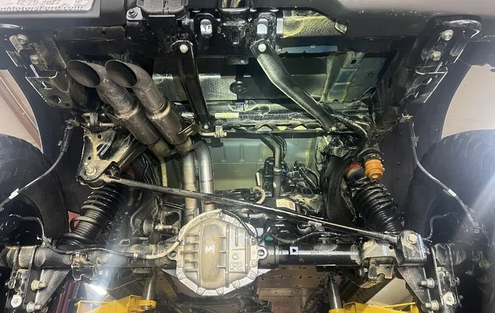 Fluid Film Corrosion Protection Applied to Bronco Raptor Undercarriage / Underbody