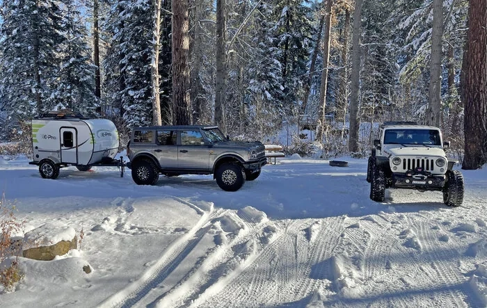 Cold Weather Wheeling and Camping Trip  w/ Jeep Buddies