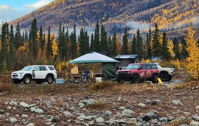 Fall Camping at Kennicott Mine, Alaska with First Edition Bronco