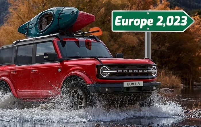 Bronco to be sold in select EU European markets next year (2023)