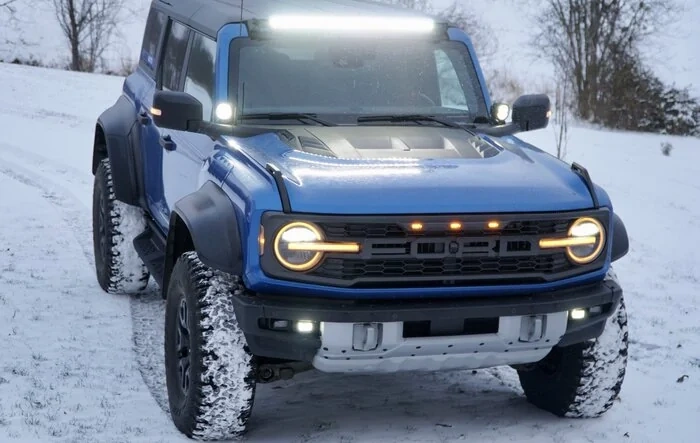 Bronco Raptor Gets RIGID Industries Ford Performance Lighting